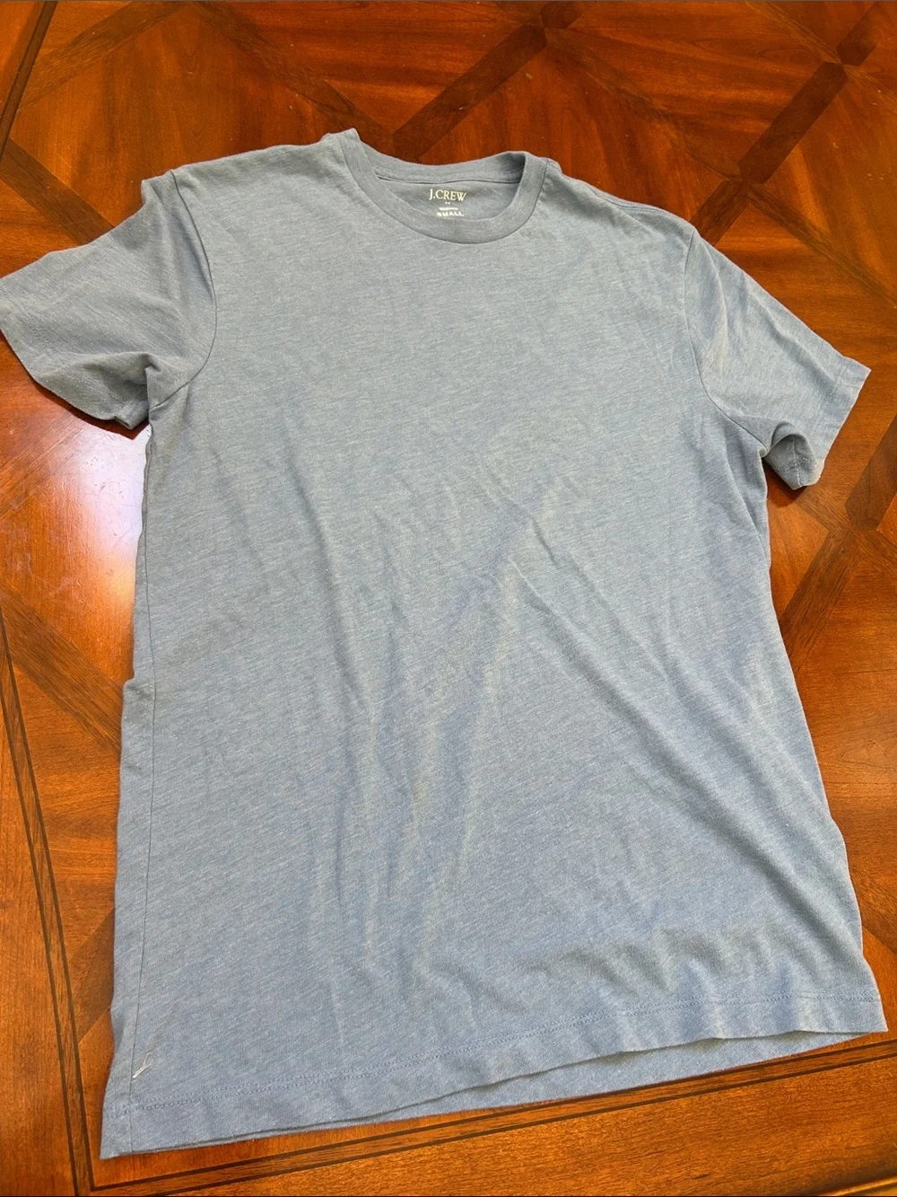 J. Crew Men’s Heather Sky Blue Crewneck T-Shirt